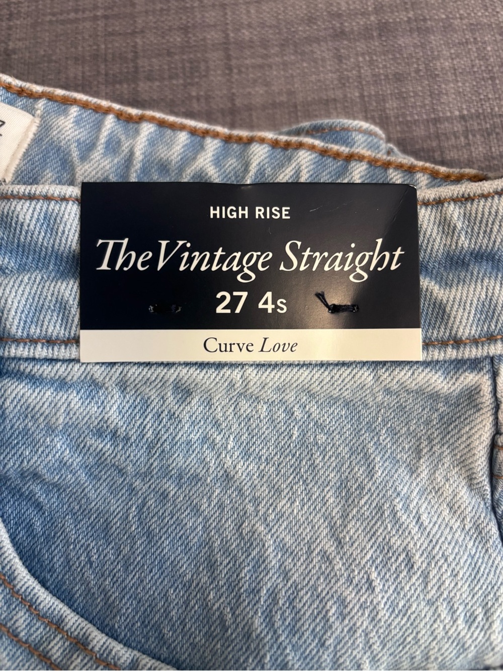 Abercrombie Curve Love Vintage Straighten BRAND NEW - Picture 2 of 6